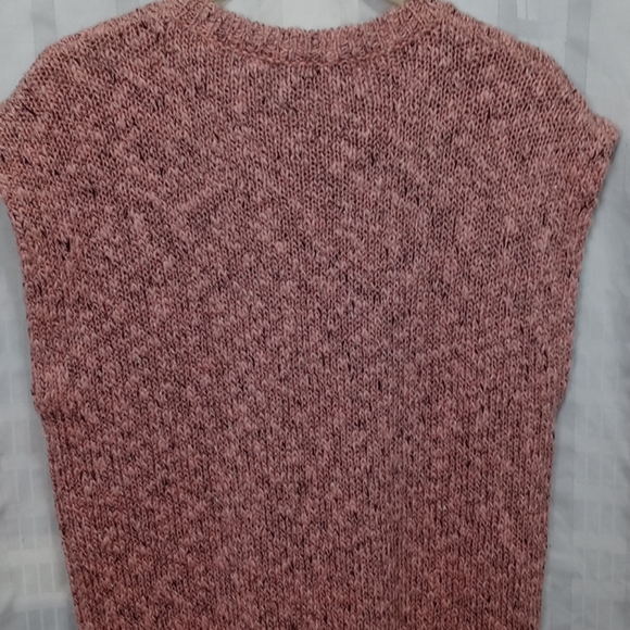 Vintage Fashion Crossroads Sleeveless Knit Sweater - Picture 6 of 9